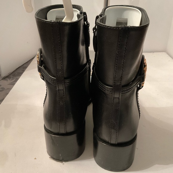 Tory Burch black over the ankle boots - Picture 3 of 6